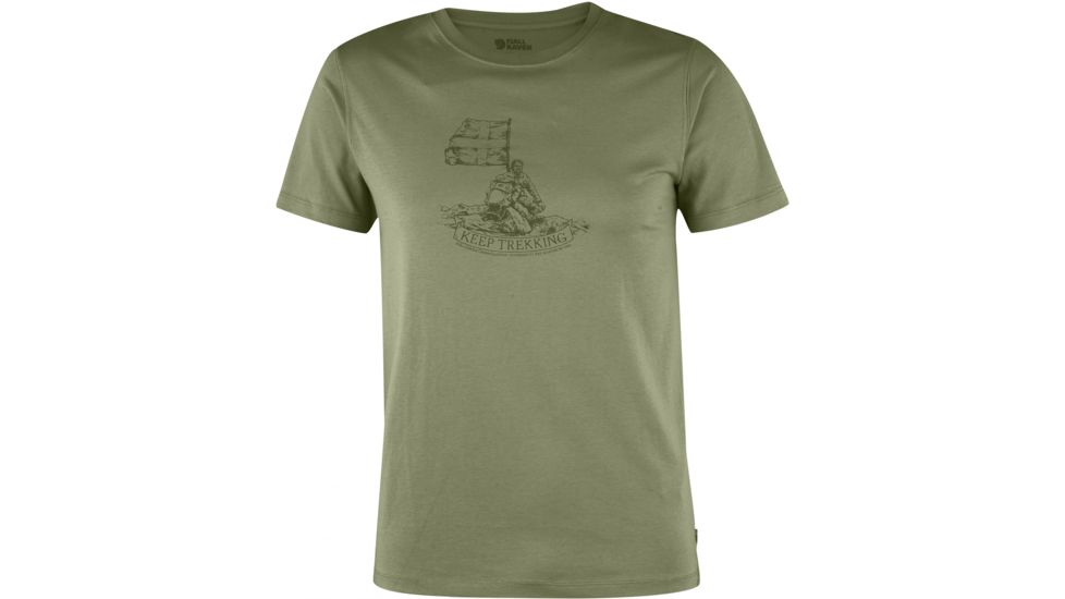 Fjallraven Keep Trekking T-Shirt - Men's-Green-Medium