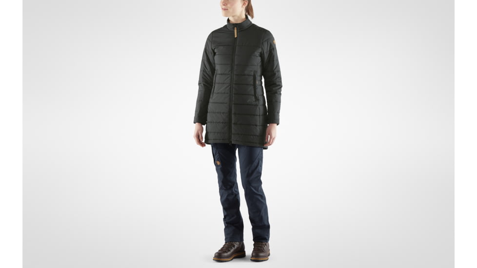 Fjallraven Kiruna Liner Parka - Womens, Black, Large, F87018-550-L