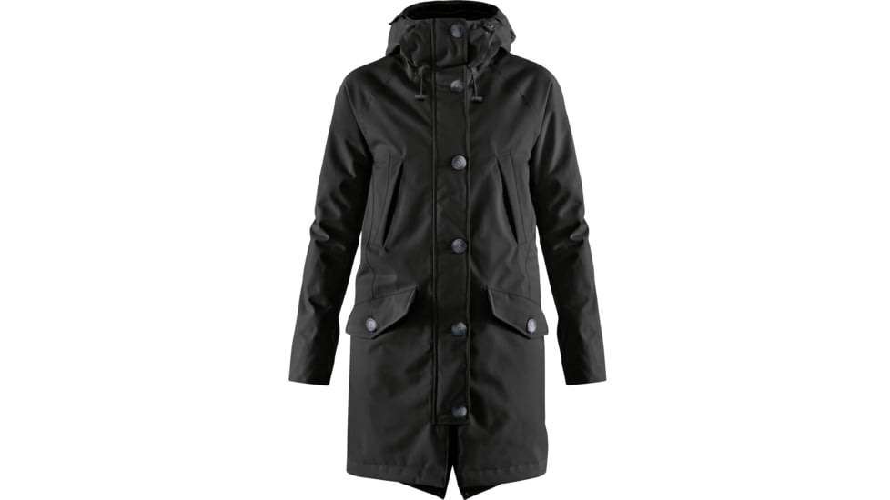 Fjallraven Kiruna Lite Parka - Womens, Black, Medium, F89795-550-M