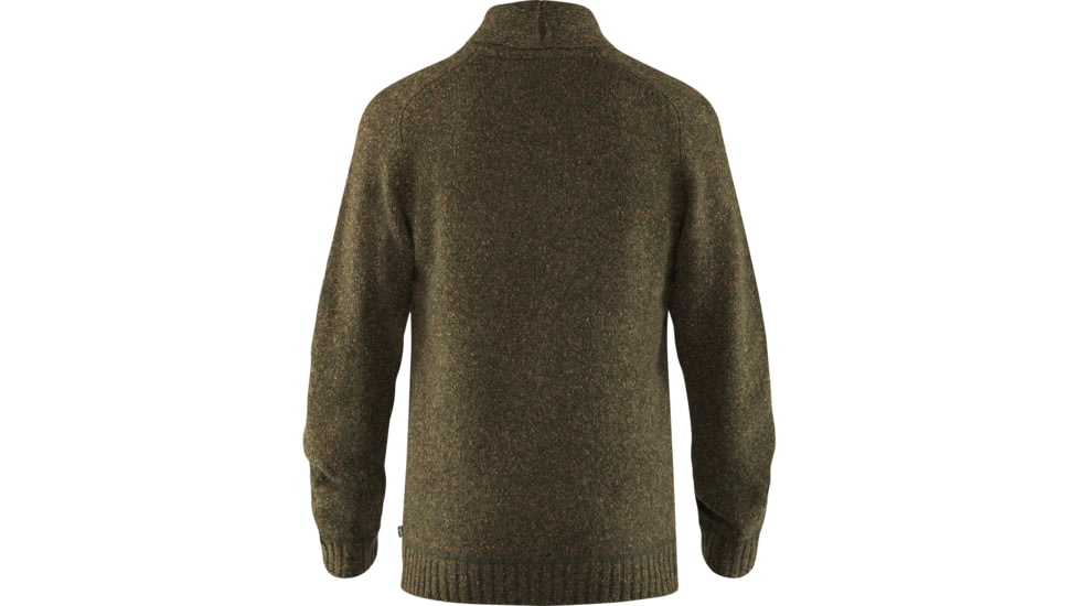 Fjallraven Lada Sweater - Mens, Dark Olive, Extra Large, F81346-633-XL