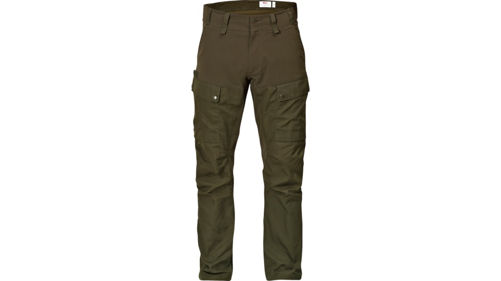 Fjallraven Lappland Hybrid Trousers - Mens, Dark Olive, 46, F90647-633-46