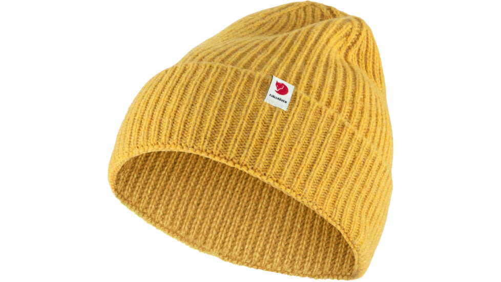 Fjallraven Logo Tab Hat, Mustard, One Size, F78146-161-OS
