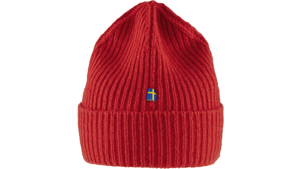 Fjallraven Logo Tab Hat, True Red, One Size, F78146-334-OS