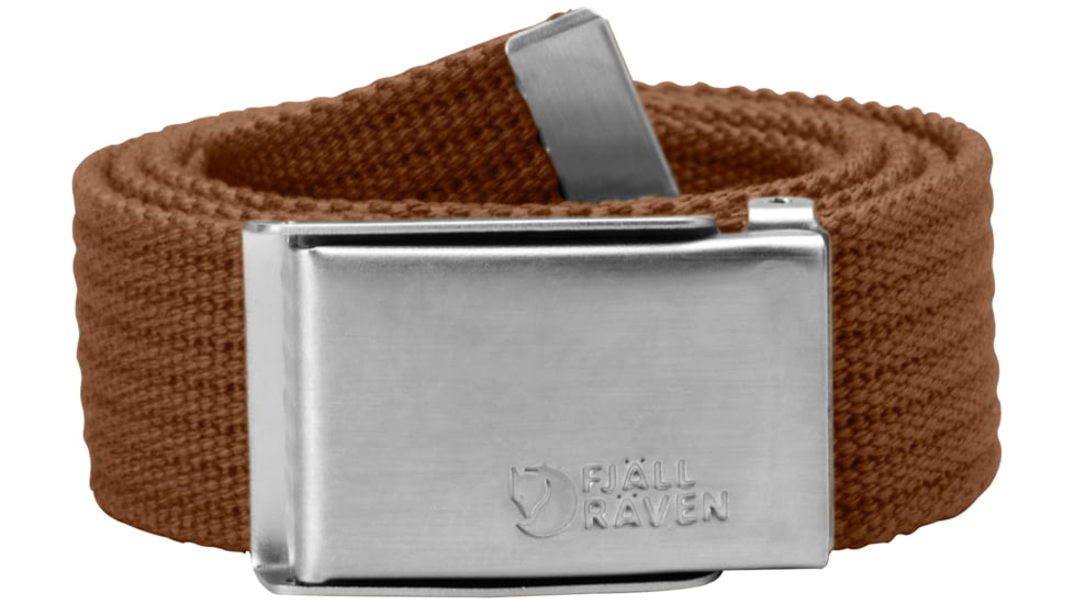 Fjallraven Merano Canvas Belt - Men's-Chestnut