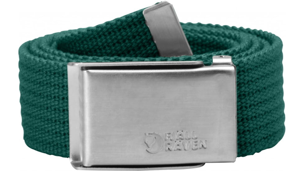 Fjallraven Merano Canvas Belt - Men's-Copper Green
