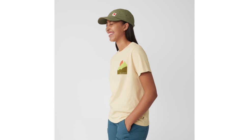 Fjallraven Nature T-shirt - Womens, Chalk White, Small, F84787-113-S
