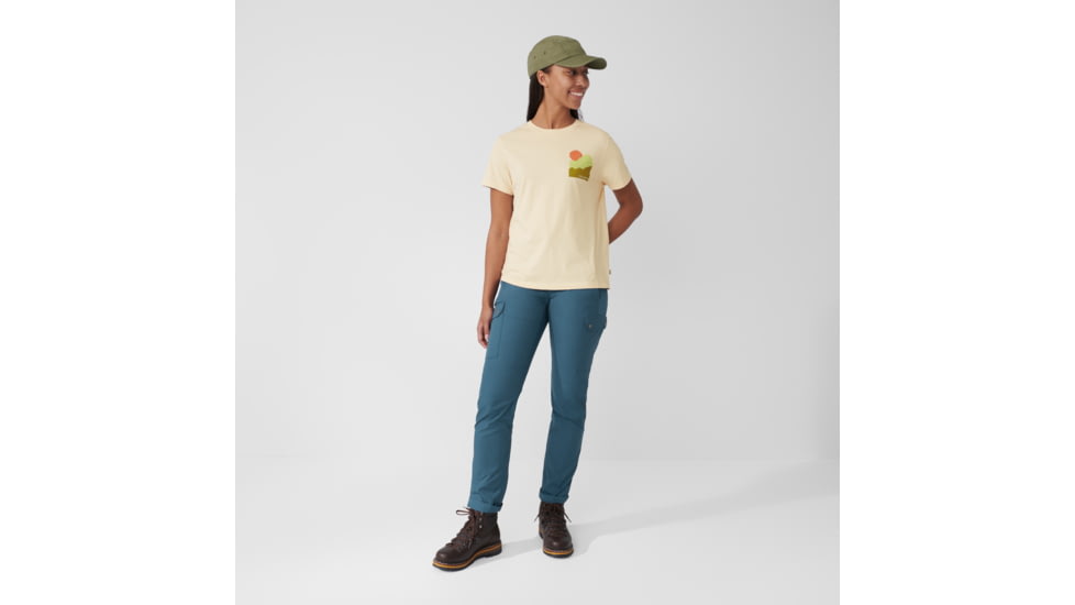 Fjallraven Nature T-shirt - Womens, Chalk White, Small, F84787-113-S