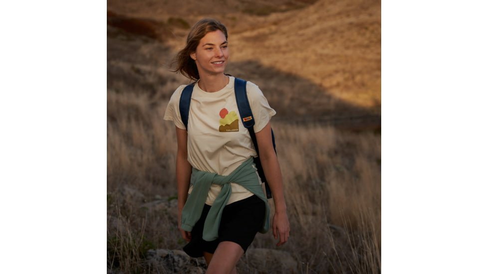 Fjallraven Nature T-shirt - Womens, Chalk White, Small, F84787-113-S