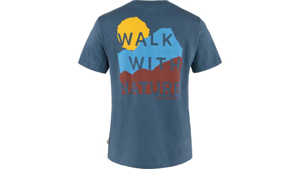 Fjallraven Nature T-shirt - Womens, Indigo Blue, 2XS, F84787-534-XXS