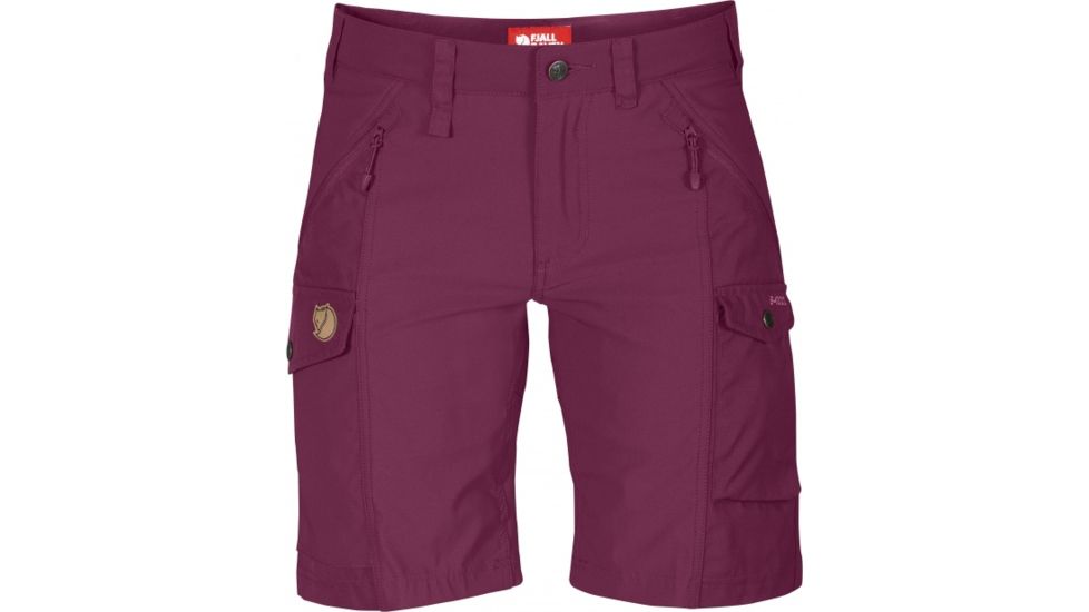 Fjallraven Nikka Shorts Womens, Plum, 42 F89238-420-42