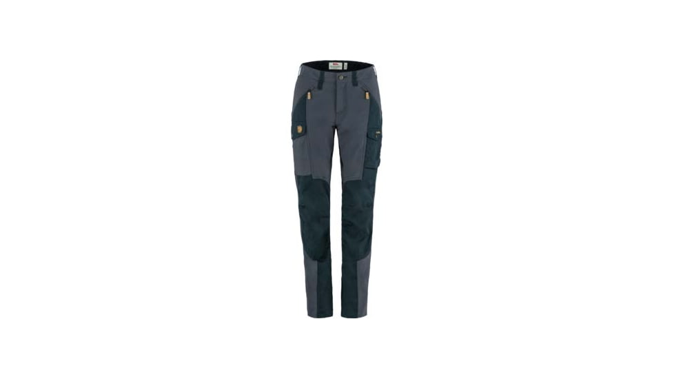 Fjallraven Nikka Curved Trousers - Women's, 36 Euro, 27 in Waist, Regular Inseam, Dark Navy, F89638-555-36