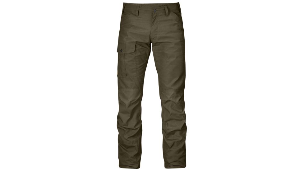 Fjallraven Nils Trousers - Mens-Dark Olive-38 Waist