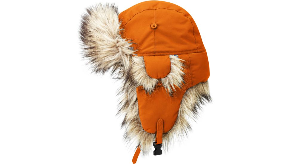 Fjallraven Nordic Heater Hat - Men's-Burnt Orange-Small
