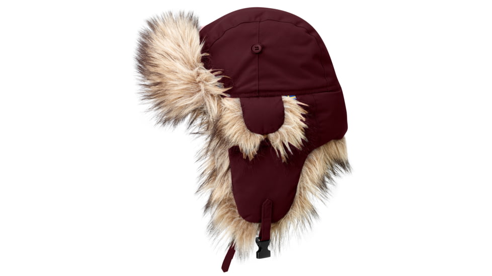 Fjallraven Nordic Heater Hat - Mens-Dark Garnet-Large