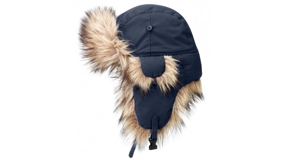 Fjallraven Nordic Heater Hat - Men's-Dark Navy-Medium