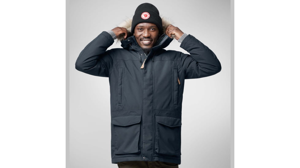 Fjallraven Nuuk Lite Parka - Mens, Black, Extra Large, F87158-550-XL