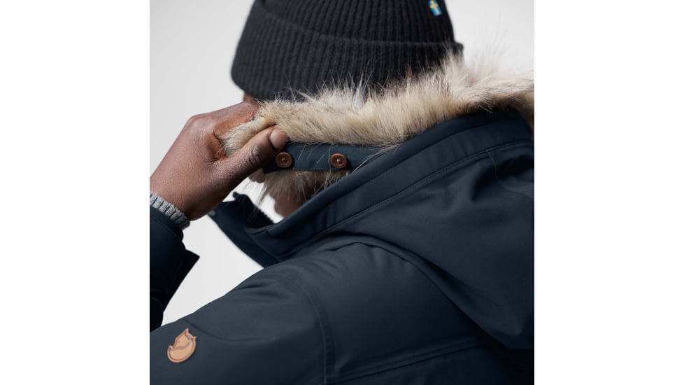 Fjallraven Nuuk Lite Parka - Mens, Black, Extra Large, F87158-550-XL