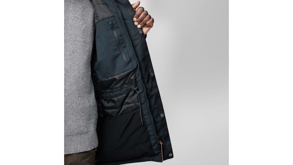 Fjallraven Nuuk Lite Parka - Mens, Black, Extra Large, F87158-550-XL