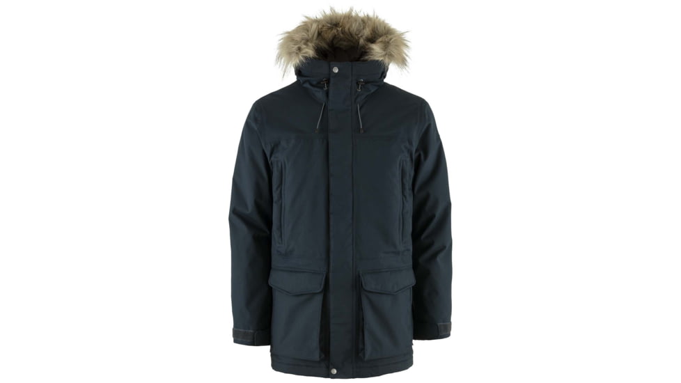 Fjallraven Nuuk Lite Parka - Mens, Dark Navy, Medium, F87158-555-M