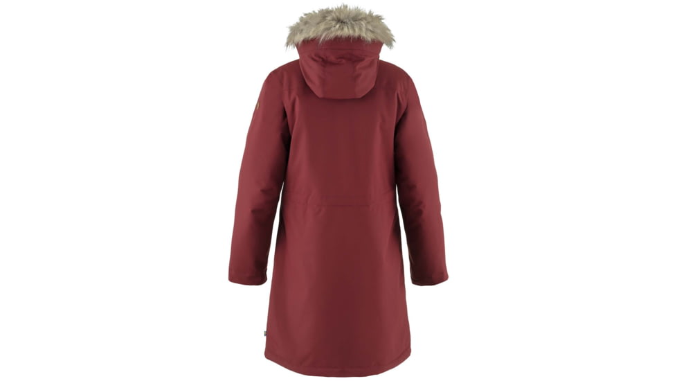 Fjallraven Nuuk Lite Parka - Womens, Bordeaux Red, Extra Small, F87161-347-XS