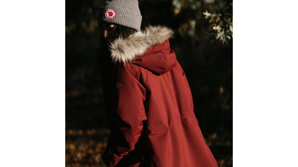 Fjallraven Nuuk Lite Parka - Womens, Bordeaux Red, Extra Small, F87161-347-XS