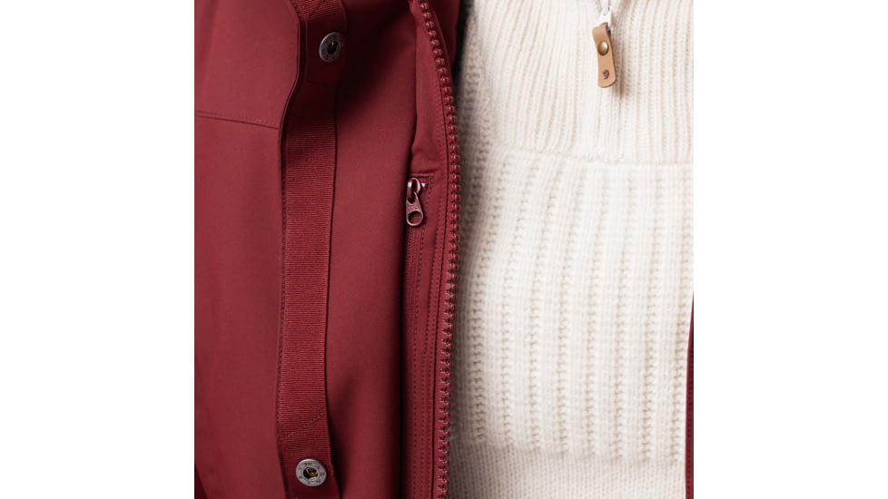 Fjallraven Nuuk Lite Parka - Womens, Bordeaux Red, Extra Small, F87161-347-XS