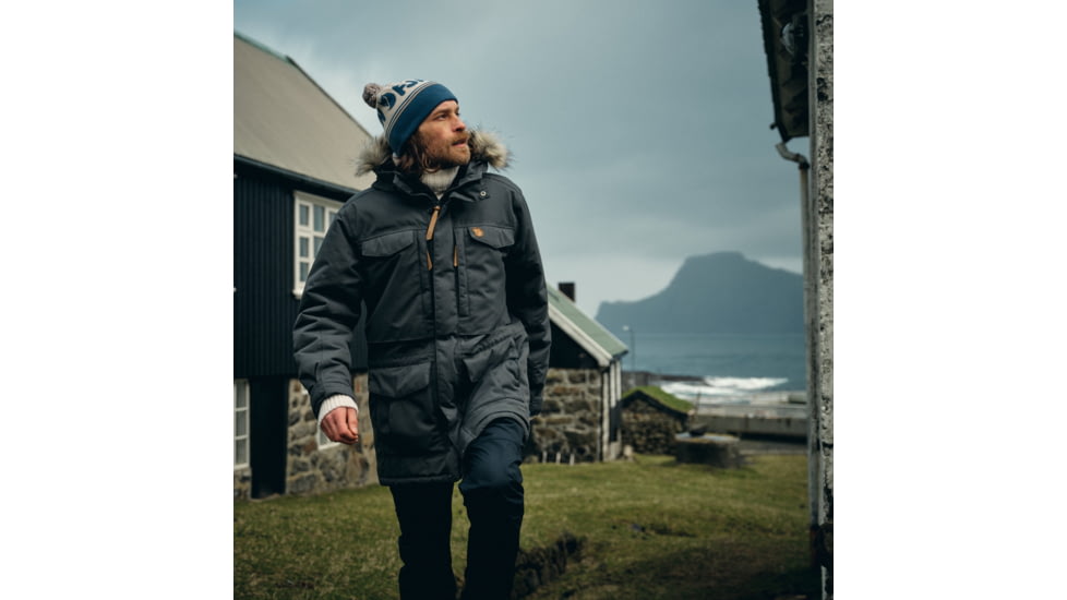 Fjallraven Nuuk Parka - Mens, Basalt, Large, F86668-050-L
