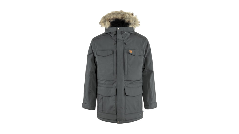 Fjallraven Nuuk Parka - Mens, Basalt, Large, F86668-050-L