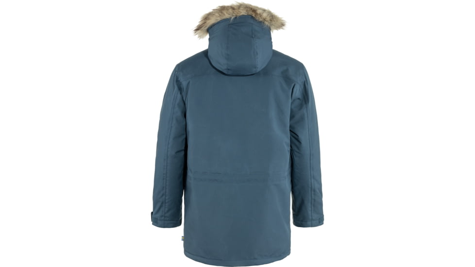 Fjallraven Nuuk Parka - Mens, Mountain Blue, Medium, F86668-570-M