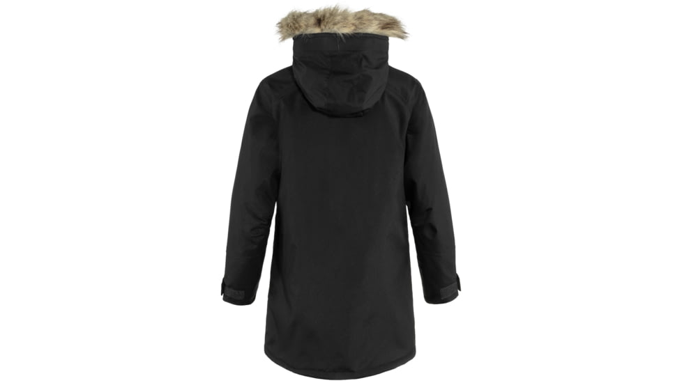Fjallraven Nuuk Parka - Womens, Black, Large, F86369-550-L