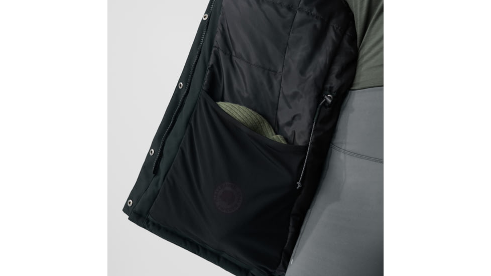 Fjallraven Nuuk Parka - Womens, Black, Large, F86369-550-L