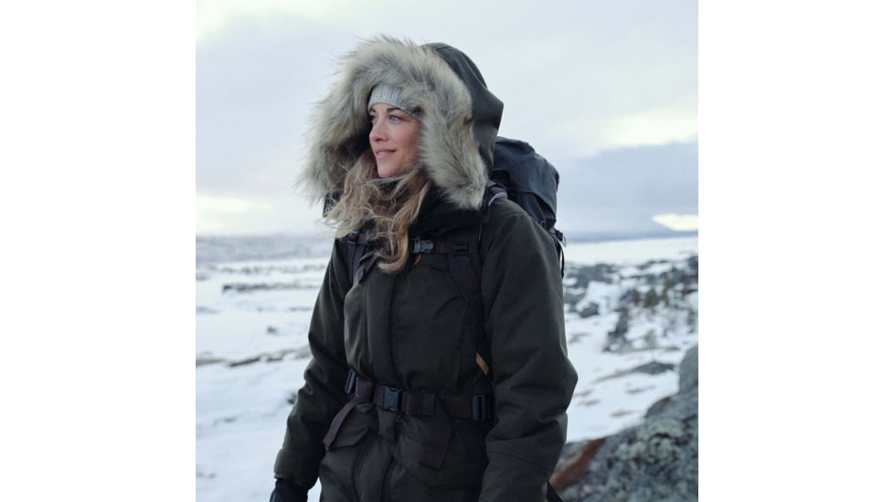 Fjallraven Nuuk Parka - Womens, Black, Large, F86369-550-L