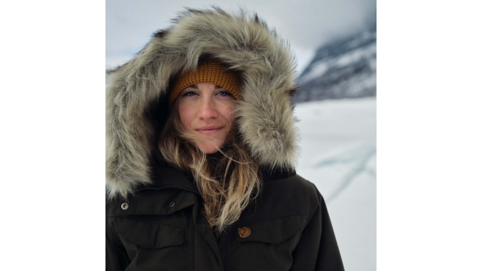 Fjallraven Nuuk Parka - Womens, Black, Large, F86369-550-L