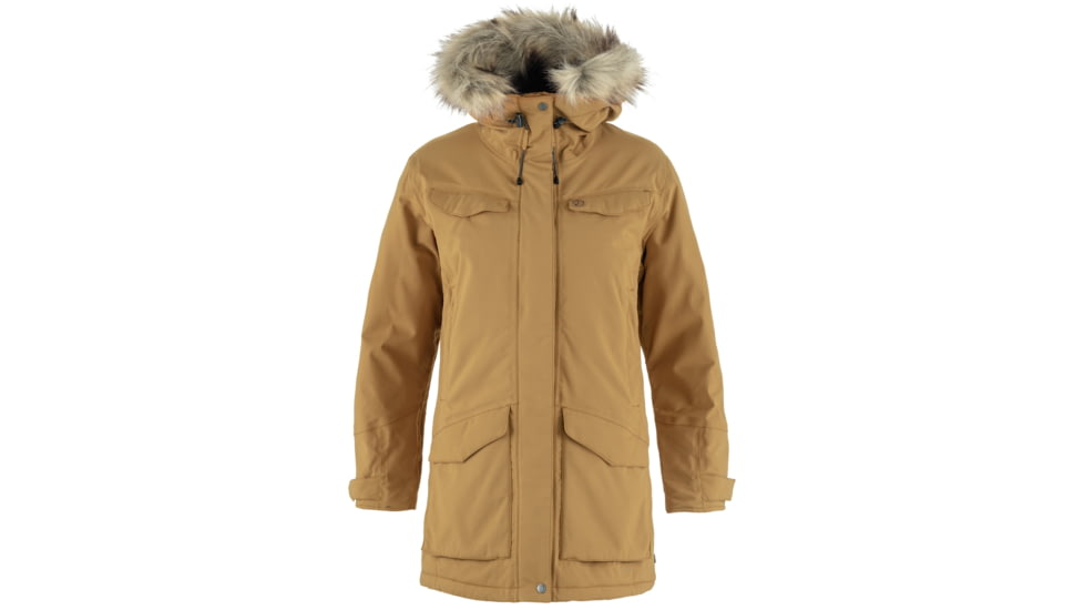 Fjallraven Nuuk Parka - Womens, Buckwheat Brown, Extra Large, F86369-232-XL