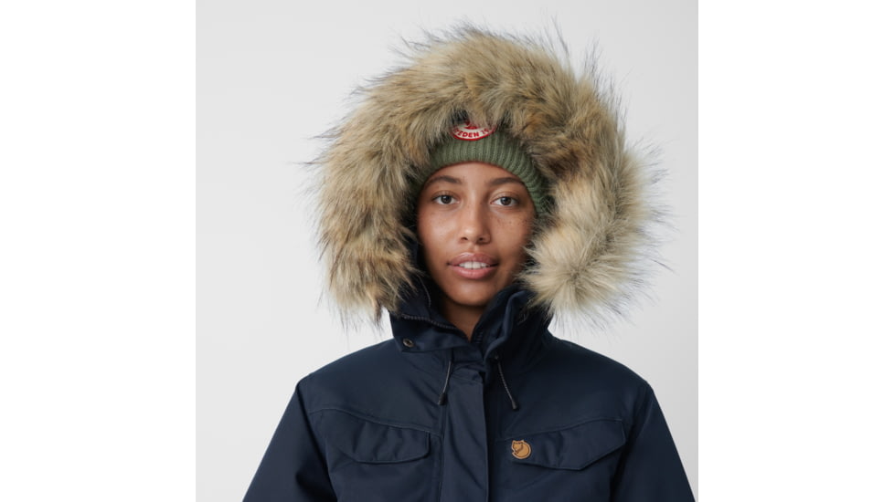 Fjallraven Nuuk Parka - Womens, Dark Navy, Medium, F86369-555-M