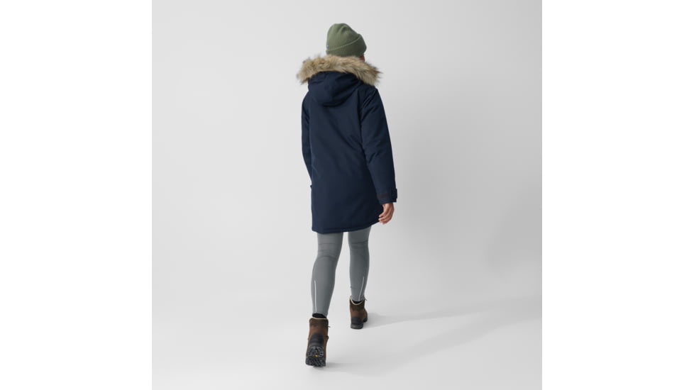 Fjallraven Nuuk Parka - Womens, Dark Navy, Medium, F86369-555-M