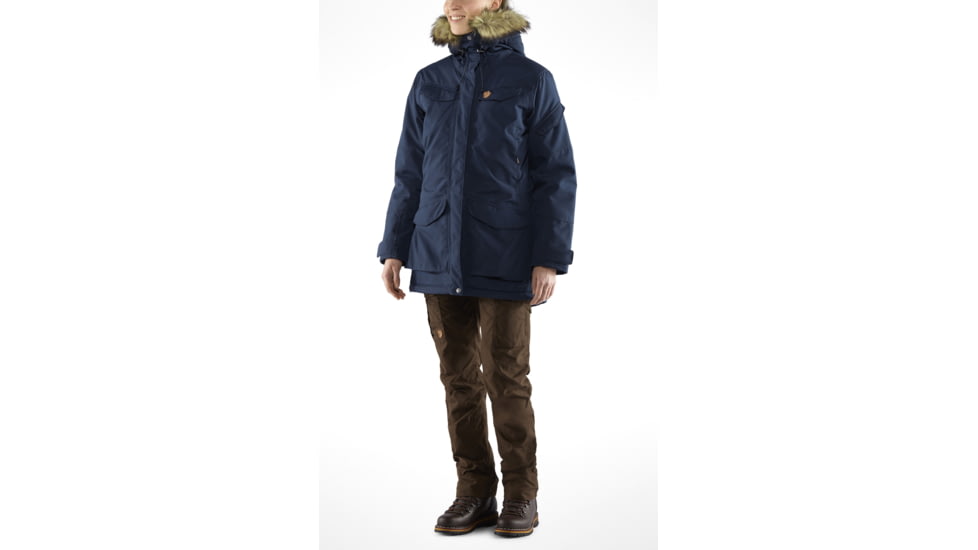 Fjallraven Nuuk Parka - Womens, Dark Navy, XXS, F89655-555-XXS
