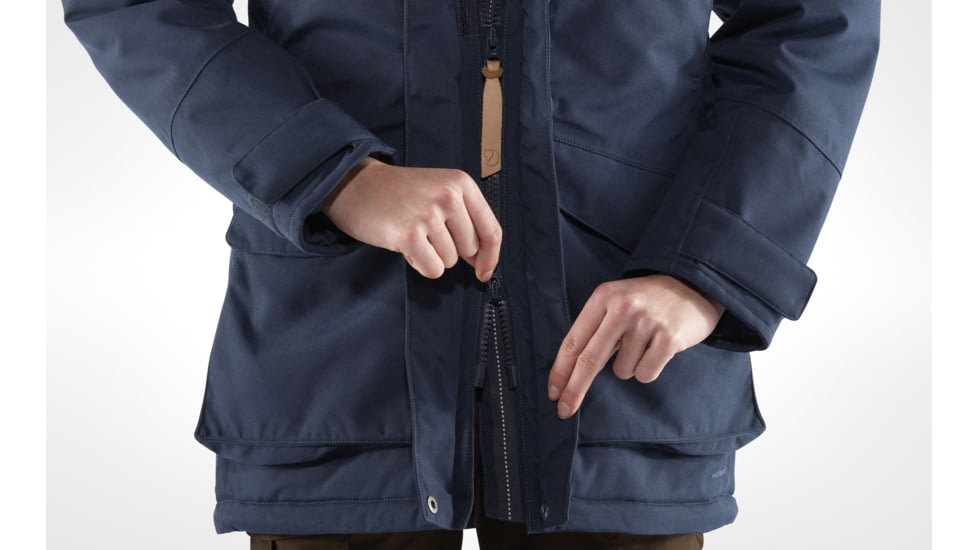 Fjallraven Nuuk Parka - Womens, Dark Navy, XXS, F89655-555-XXS