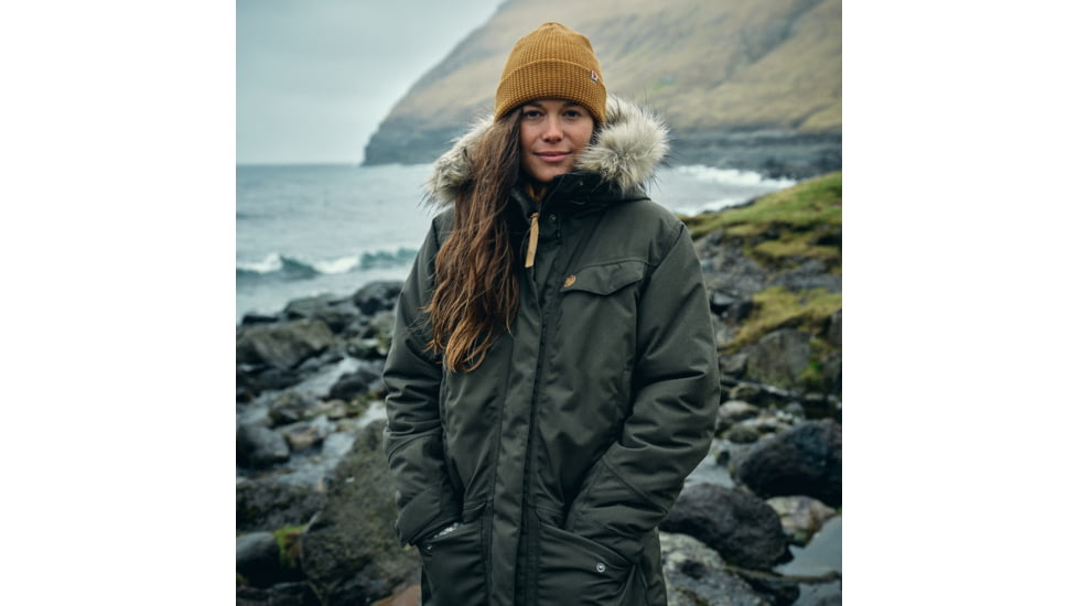 Fjallraven Nuuk Parka - Womens, Deep Forest, Small, F86369-662-S