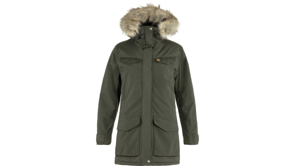 Fjallraven Nuuk Parka - Womens, Deep Forest, Small, F86369-662-S