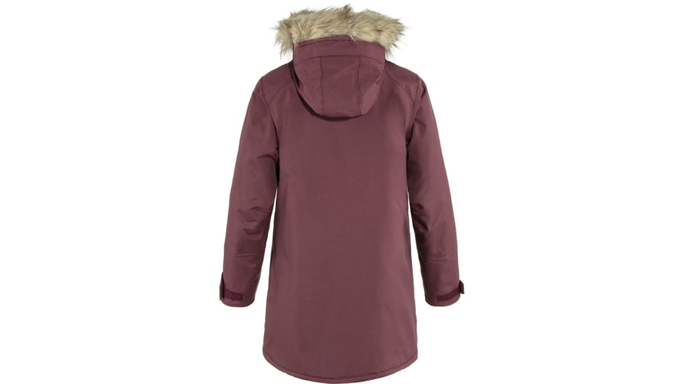 Fjallraven Nuuk Parka - Womens, Port, Small, F86369-357-S