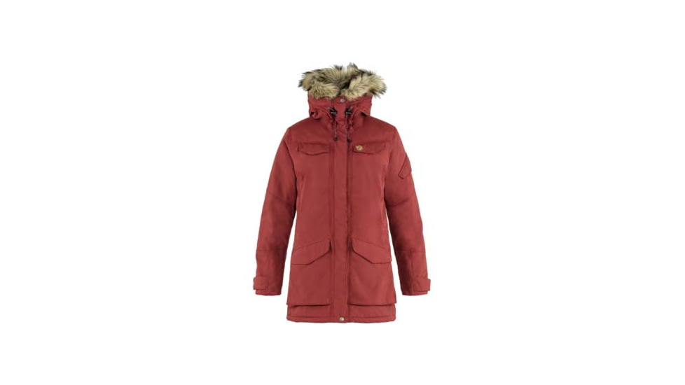 Fjallraven Nuuk Parka - Womens, Red Oak, Medium, F89655-345-M