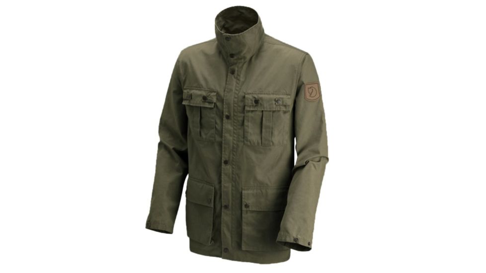 Fjallraven Oban Jacket - Men's-Dark Olive-Small
