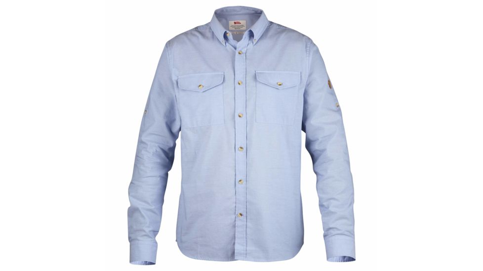 Fjallraven Ovik Chambray Shirt - Mens, Blue Ridge, Extra Large, F81545-519-XL