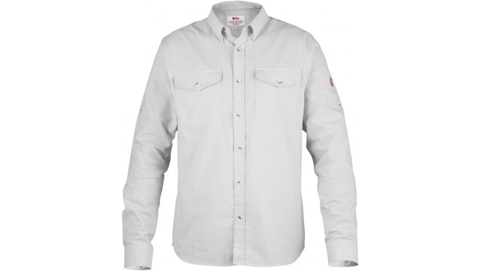Fjallraven Ovik Chambray Shirt Mens, Chalk White, XL F81545-113-XL