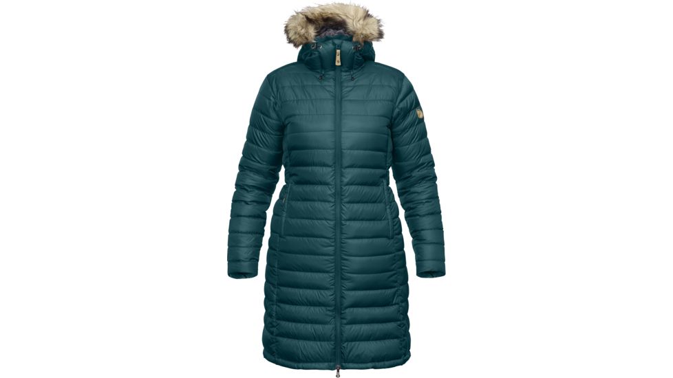Fjallraven Ovik Down Parka - Women's-Glacier Green-Small