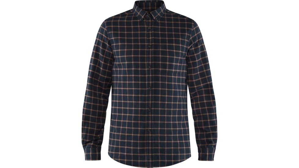 Fjallraven Ovik Flannel Shirt - Mens, Dark Navy, 2XL, F82979-555-XXL