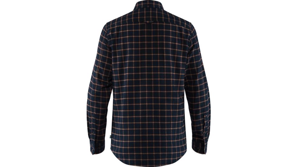 Fjallraven Ovik Flannel Shirt - Mens, Dark Navy, Small, F82979-555-S