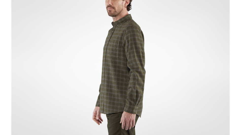 Fjallraven Ovik Flannel Shirt - Mens, Deep, Extra Large, F82979-662-XL