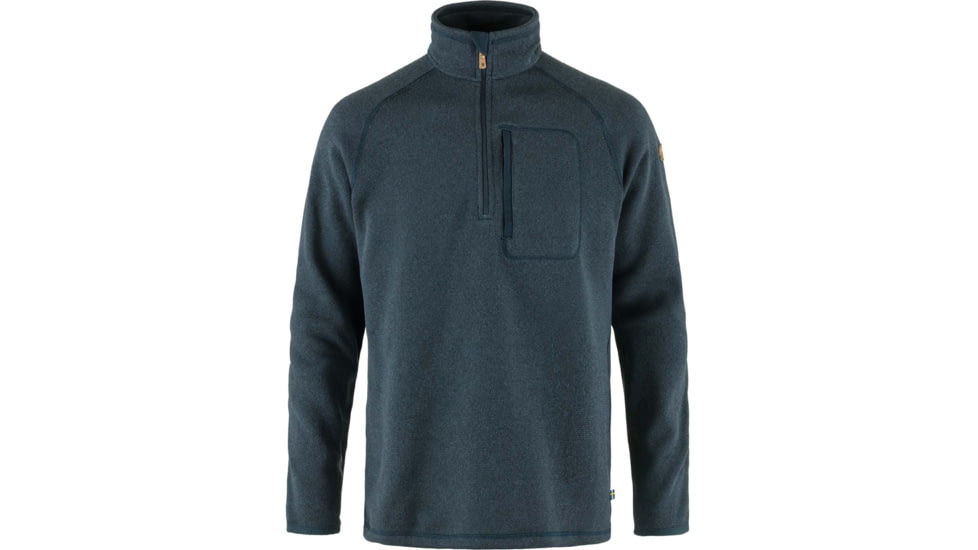 Fjallraven Ovik Fleece Half Zip - Mens, Navy, 2XL, F87154-560-XXL